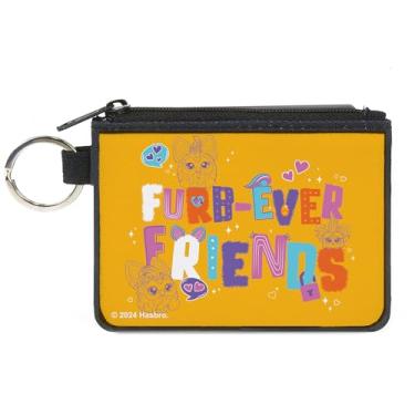 Imagem de Buckle-Down Furby Wallet, Zip Clutch, Furby Furb Ever Friends Group Pose Laranja Multicor, Lona, rosa, X-SMALL, Casual