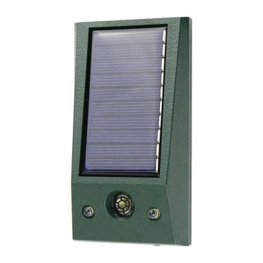 Imagem de CIADAZ Repelente ultrassônico de animais Repelente de roedores movido a energia solar com repelente de luz LED intermitente Rato Skunk Esquilo Veado Raccoon Fox Javali