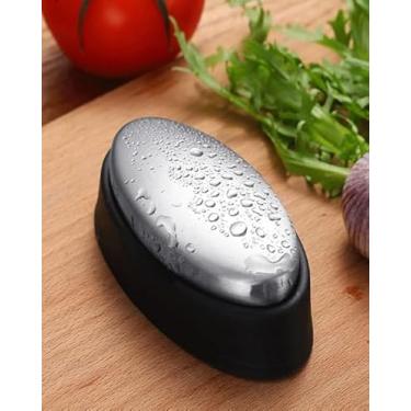 Imagem de Sabonete Inox Tira Odor das Mãos Culinário Ideal para Cheiros de Alho, Peixe e Cebola Linha Premium M5 Armarinhos