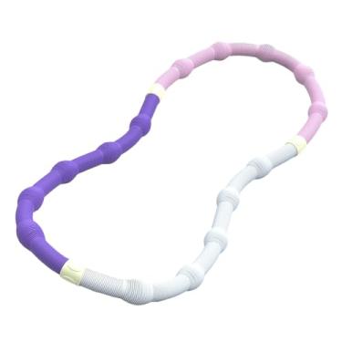 Imagem de oshhni Equipamento de treino de fitness com peso, esportivo, portátil, PVC, círculo de exercícios de fitness, aro para adultos, academia, casa, viagem, 2kg