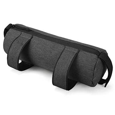 Imagem de Qudai Saco de guiador da bicicleta ciclismo top tubo saco da bicicleta da bicicleta frente quadro saco de ciclismo strap-on saco de armazenamento