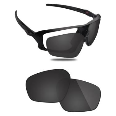 Imagem de Fiskr Lentes polarizadas de substituição compatíveis com óculos de sol Oakley Field Jacket OO9402, resistente a impactos e ajuste perfeito, Preto clássico, One Size