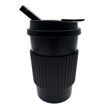 Imagem de Conjunto De Narguilé Portátil, Acessórios Para Narguilé, Tampa De Silicone, Shisha Portátil Para Viagem, Mini Caneca Com Design De Xícara De Café (Preto)