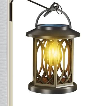 Imagem de Lanternas Solares para Exterior | Lâmpada de Caminho Impermeável,Luminárias de Pátio Penduráveis para Caminhos Entradas Jardim Piscina Varanda Decoração