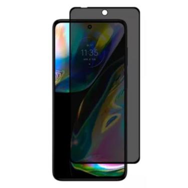 Imagem de Película Privacidade Anti Espionagem Para Moto G82 Tela de 6,6 Polegadas - (Bluepink)
