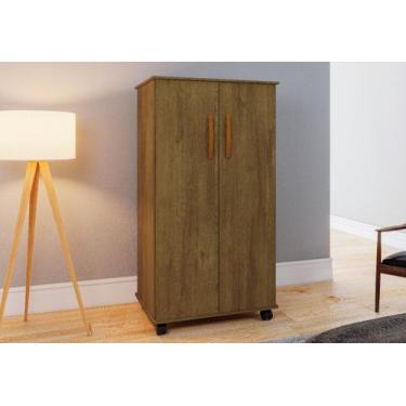 Imagem de Armário Quarto Multiuso Prateleira Sapateira Organizadora 2 Portas Hal