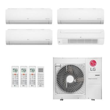 Imagem de Ar-Condicionado Multi Split Inverter LG 30.000 (2x Evap HW 9.000 + 1x 