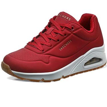 Imagem de Skechers Tênis feminino Uno Stand on Air, Branco, 9.5 Wide