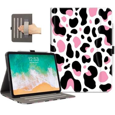 Imagem de Lokigo Capa para iPad Pro de 11 polegadas M4 2024 (5ª geração) com suporte para lápis, vários ângulos de visão, capa para iPad Pro de 11 polegadas, despertar/hibernar automaticamente, proteção para