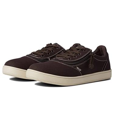 Imagem de BILLY Footwear Tênis II – Sapatos para crianças – Cabedal sintético, forro, palmilha – lona leve, Marrom escuro, 8 Wide