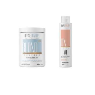 Imagem de Divine Concept Po Descolorante Azul Divine Premium 500G + 01