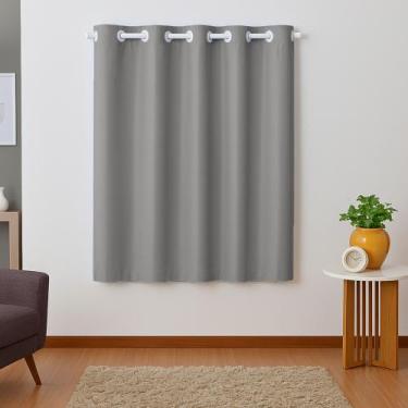 Imagem de Cortina Blackout Corta Luz 1,40 X 1,80 Antimofo Sala Quarto Cozinha Ev