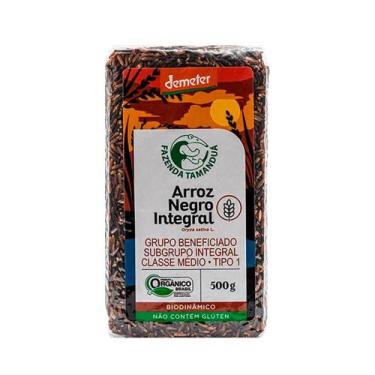 Imagem de Arroz Negro Orgânico Integral Fazenda Tamanduá  500g