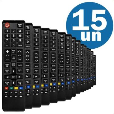 Imagem de Controle Remoto Compativel com Tv Samsung Smart 4K Led Dinâmico Inteli