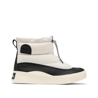 Imagem de Sorel Bota feminina Out N About Iv Puffy impermeável moderna, Sal marinho/preto, 37