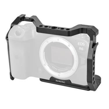 Imagem de R5 ii/R5/R6/R5C/R6 ii Gaiola para câmera, R5 Mark ii/R6 Mark II com sapata fria e interface ARRI para EOS R5C/R6 Mark II/R5 Mark II/R5/R6/R5C