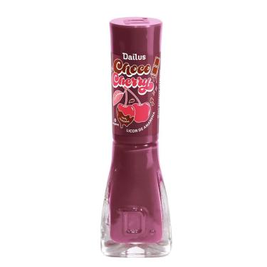 Imagem de Esmalte Dailus Choco Cherry Cremoso Cor Licor Amarena 8ml