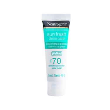 Imagem de Neutrogena Sun Fresh Protetor Solar Facial para Pele Oleosa Fps 70 40g