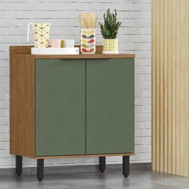 Imagem de Modulo de Cozinha Balcão de Pia 80cm 2 Portas - Toscana - Mx Móveis, F