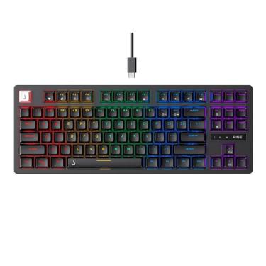 Imagem de Teclado Mecânico Gamer Rise Mode GM2 Pro Black RGB Switch Outemu Red USB-C Preto - RM-TCM-GM2-BRED
