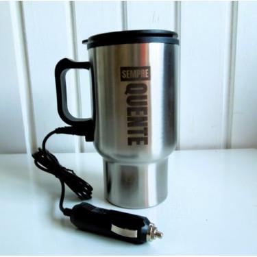 Imagem de Copo SEMPRE QUENTE A. Koffee para Café/Chá com aquecimento elétrico para carro