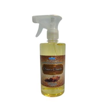 Imagem de Aromatizador De Ambientes E Tecidos Spray 500Ml Cravo Canela - Wuax