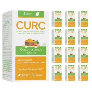 Imagem de Kit com 12 - Curcuma Curc (30 Comprimidos cada) 400mg