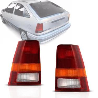 Imagem de Lanterna Traseira Kadett 1989 90 91 92 93 A 98 Tricolor - Renov, Lado 