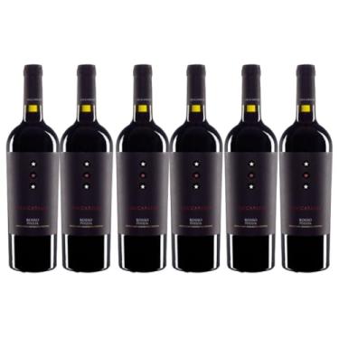 Imagem de Kit c/ 6 unidades do vinho Luccarelli Rosso Puglia IGP 750 ml