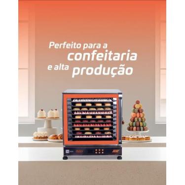 Imagem de Forno Elétrico de Convecção FETPD Maxx Laranja 10 Assadeiras Modelo Tu
