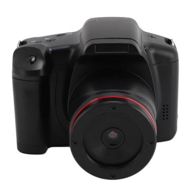 Imagem de Câmera Digital para Fotografia, Câmera Vlogging Com Tela Giratória de 180 Graus Com Lupa, Câmera Compacta Com Zoom Digital 16MP HD 16X para Viagens