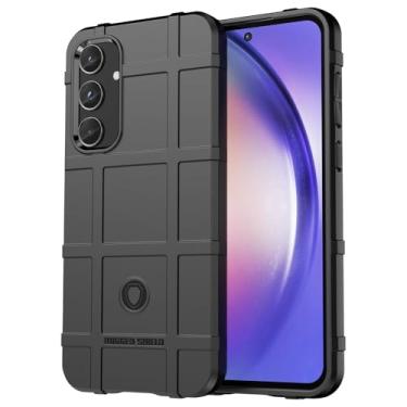 Imagem de Capa Para Samsung Galaxy A55 5G (Tela 6.6) Armadura Proteção Militar Anti Choque (Preto)