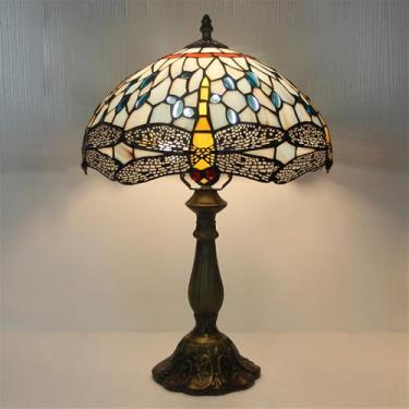 Imagem de Retro Luxo Americano Criativo Vidro Colorido Led Luz De Mesa, Iluminação Para Sala De Estar Estúdio Quarto Villa Hotel Decoração (Estilo 10)