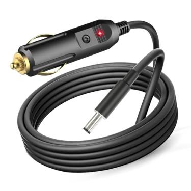 Imagem de Starlink Mini cabo de alimentação CC, à prova d'água, DC macho para acendedor de cigarro, carregador Starlink Mini 12V-24V/3A, cabo de alimentação de 3 m, kit de acessórios para mini prato Starlink