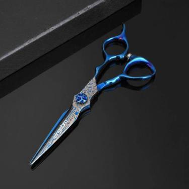 Imagem de Tesoura Profissional De Cabeleireiro De 6,5 Polegadas Para Corte E Des