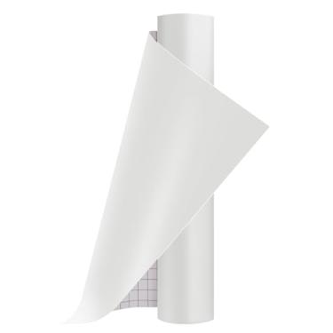 Imagem de Ant Vinil permanente adesivo inteligente compatível com a série Cricut Explore and Maker sem tapetes de corte, crie projetos DIY, decalques, adesivos e mais (branco fosco, 33 cm x 1,5 m)