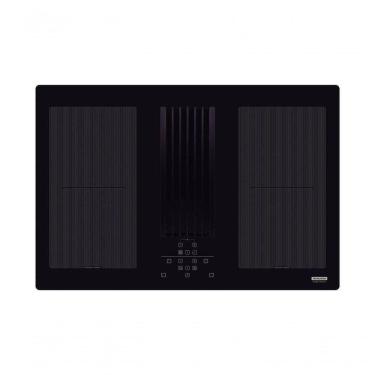 Imagem de Cooktop Indução Tramontina Duo 4ei 80 Com Coifa Integrada Em Modo Exaustão 220 V