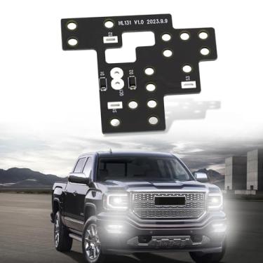 Imagem de IHOUMEX Módulo GM-ALO-37 de 6 High Mod, para faróis de neblina GM Faróis baixos Auto ligado com faróis altos, compatível com Chevy Silverado GMC Sierra 1500/2500/3500 Classic 2003-2007
