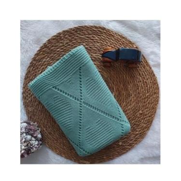 Imagem de Manta para Bebê – Saída de Maternidade Menino ou Menina (Verde Oliva)