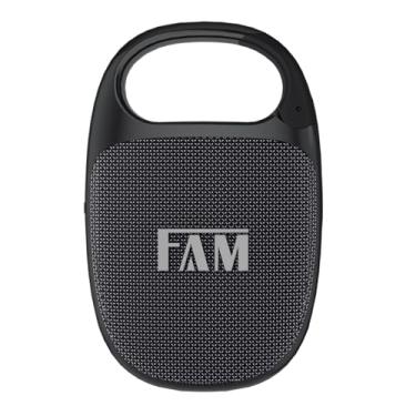 Imagem de Mini Caixa de Som Bluetooth FAM A15 10W RMS Portátil à Prova d’Água e Poeira IP67 com Bateria 2000mAh até 8h de Autonomia, Graves Potentes, Conexão Estável 30m