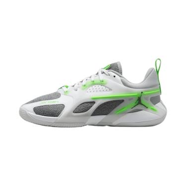 Imagem de Nike Tênis feminino Jordan Heir, Sail Wolf Grey Electric Green White, 41 EU