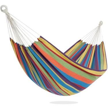 Imagem de PNAEUT Redes duplas para uso externo, rede de substituição para ambientes externos, varanda e jardim (tropical, média)