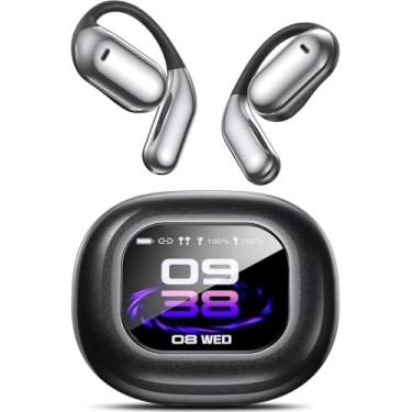 Imagem de Fones de ouvido de tradução de idiomas AI, tradutor de tela sensível ao toque LCD OWS em tempo real para 144 idiomas e acentos inclui fones de ouvido com dispositivo de tradução de assinatura gratuita