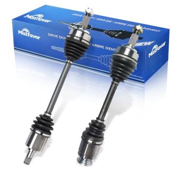 Imagem de Maxfavor Par (2) Conjunto de eixo CV dianteiro compatível com Honda CR-V 2.4L L4 2007 2008 2009 2010 2011 Honda CR-V 2.4L L4 e lado do passageiro NCV36574 NCV36575 Eixo de junta CV