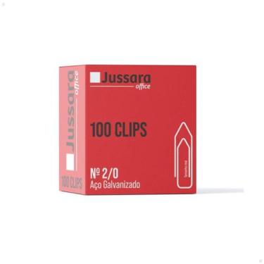 Imagem de Clips Galvanizado Para Papel 2/0 CX C/100 Jussara