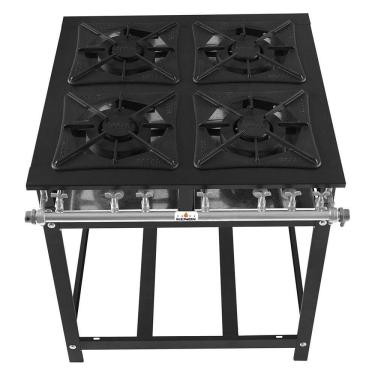 Imagem de Fogão 4 Bocas Duplas Kenok Baixa Pressão Super 40 FBSU4B.135