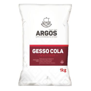 Imagem de Gesso Cola Multiuso De 1 Kilo - 092 - Argos