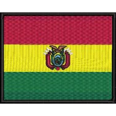 Imagem de Bandeira bolivia - BH BORDADOS