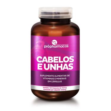 Imagem de Vitamina cabelos unhas 60 capsulas natural