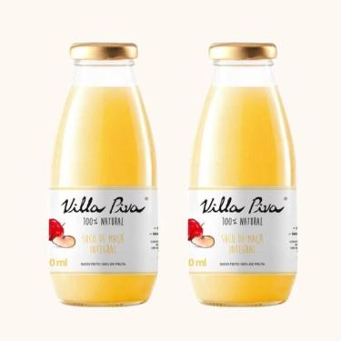 Imagem de Kit 2X: Suco De Maçã Integral Sem Açúcar Villa Piva 300Ml